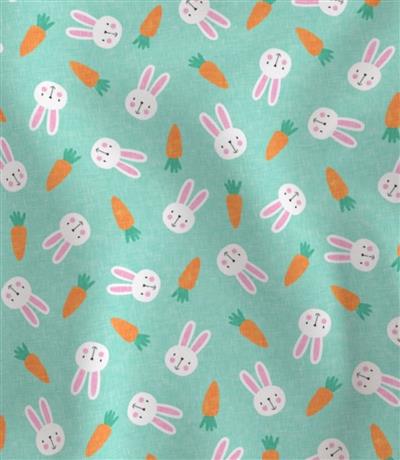 Easter Dog Bandana, Carrots, Bunnies, Spring Bandana