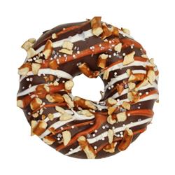 Gourmet Donut, Carob Covered Pretzel