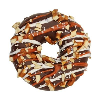 Gourmet Donut, Carob Covered Pretzel