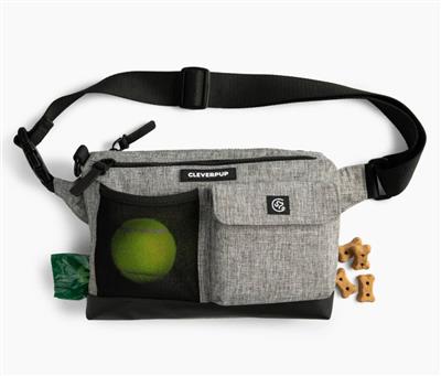 Dog Walk & Train Sling - Heather Grey