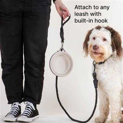 Nomad Collapsible Dog Bowl - Large - Sand