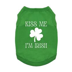 Kiss Me I'm Irish - Dog Shirt