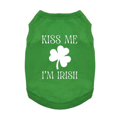 Kiss Me I'm Irish - Dog Shirt