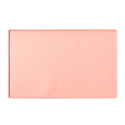 Silicone Mess Free Blush Pink Pet Placemat