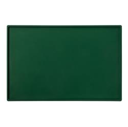 Large Silicone Mess Free Fern Green Pet Placemat