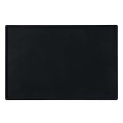 Large Silicone Mess Free Black Pet Placemat