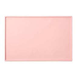 Large Silicone Mess Free Blush Pink Pet Placemat