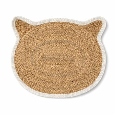 Oscar Cat Placemat - White Edge