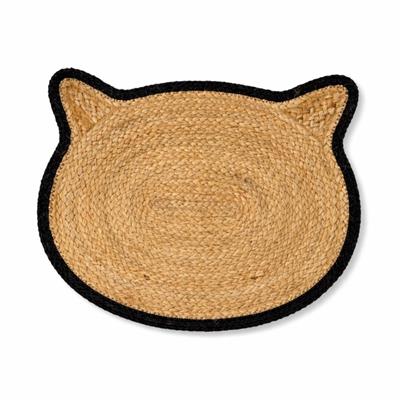 Oscar Cat Placemat - Black Edge