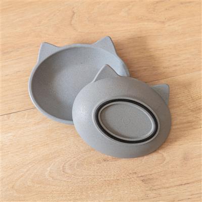 Nico Two Pack Cat Dish - Blue