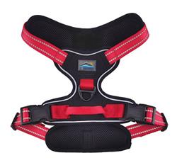 Venture Paw Pull Control Dog Harness - Black Cherry