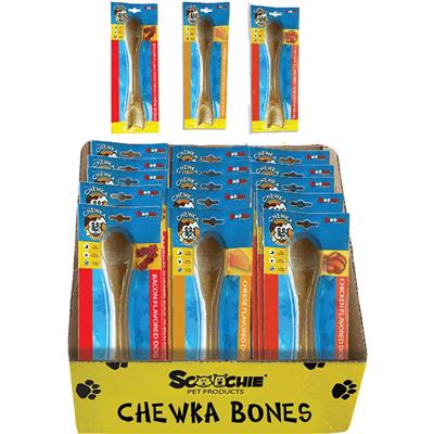 Chewka Dog Bones & Treats Planogram - 2 Foot - 4 Shelf