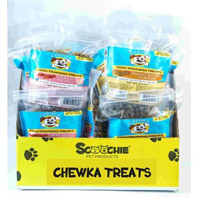 Chewka Dog Bones & Treats Planogram - 2 Foot - 4 Shelf