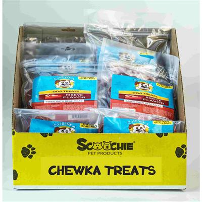 Chewka Dog Bones & Treats Planogram - 2 Foot - 4 Shelf