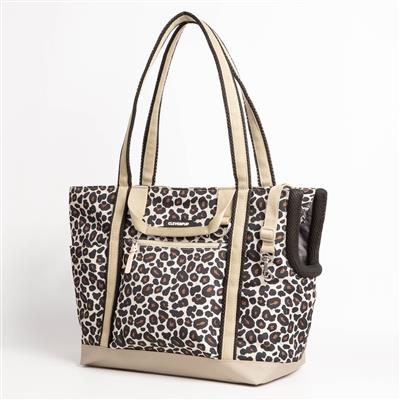 Transit Dog Carrier Tote - Medium - Leopard