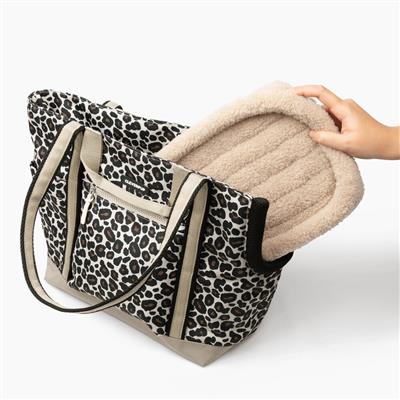 Transit Dog Carrier Tote - Medium - Leopard