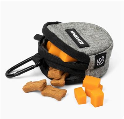 Snackpack Insulated Treat Pouch - Heather Grey