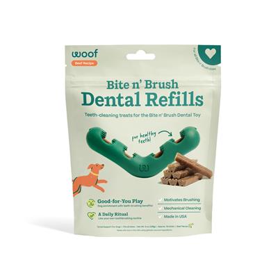 Bite N' Brush Dental Refills Beef