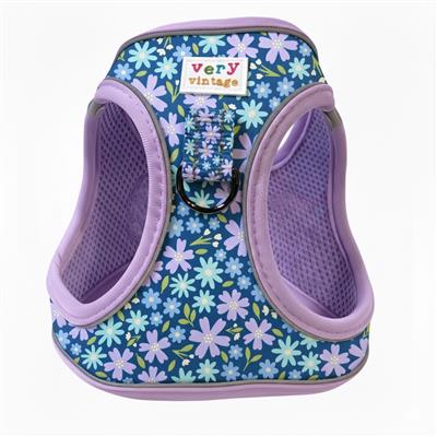 PRE-ORDER Lavender Garden Purple Floral Harness | Recycled Neoprene