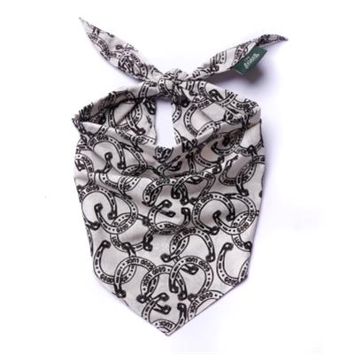 Lucky Horseshoe Dog Bandana