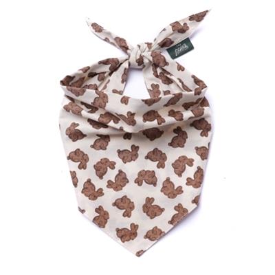 Chocolate Bunny Dog Bandana