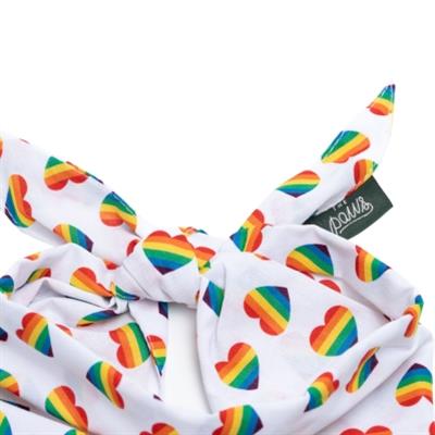 Pride Hearts Dog Bandana