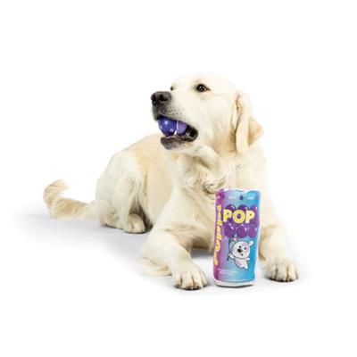 Squeak 'n Peek Puppi Pop Grape Dog Toy