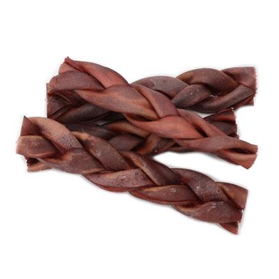 6 Inch Braided Bully Sticks — Premium Natural Dog Chews — Bulk Wholesale for Retailers