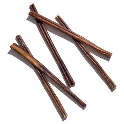 12” Standard Bully Stick (Beef Pizzle) — Bulk/Case Pack Wholesale — Natural Long-Lasting Dog Chew