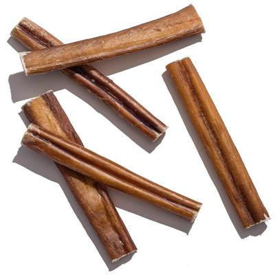 6” Jumbo Bully Stick (Beef Pizzle) — Bulk/Case Pack Wholesale — Extra Thick Long-Lasting Dog Chew