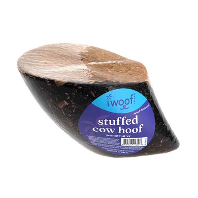 Cow Hoof Peanut Butter Filled Dog Treat - Long Lasting Dog Chew
