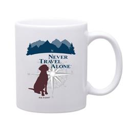 Mug: Never Travel Alone (14oz)