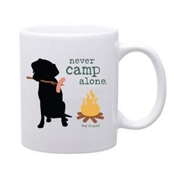 Mug: Never Camp Alone (14oz)