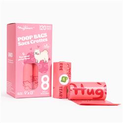 Poop Bag — Rose Poop Bags 8pack