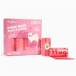 Poop Bag — Rose Poop Bags 16pack