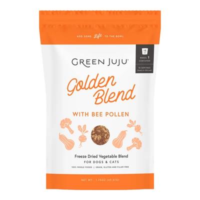 Green Juju Dog & Cat Freeze-Dried Grain Free Golden Blend 1.75oz.