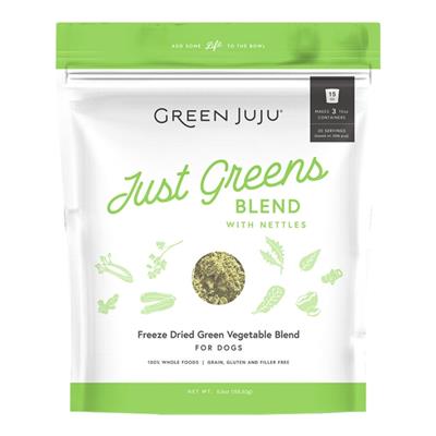 Green Juju Dog & Cat Freeze-Dried Grain Free Just Green Blend 5.5oz.