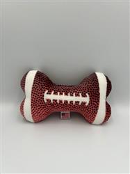 Pet and Dog Plush Heart or Bone Toy, "Football!"