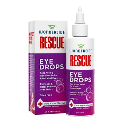 Wondercide Dog & Cat Rescue Eye Drops 4oz.