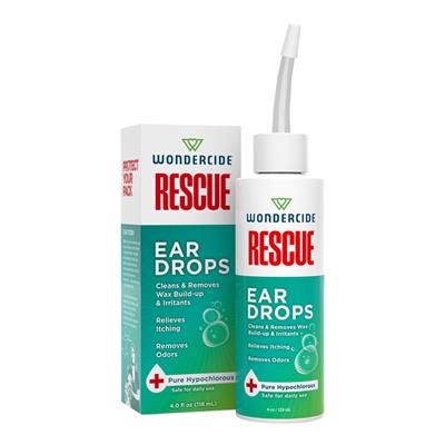 Wondercide Dog & Cat Rescue Ear Drops 4oz.