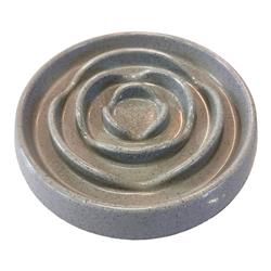 Messy Mutts Dog & Cat Slow Feeder Speckled Grey 1.75 Cup