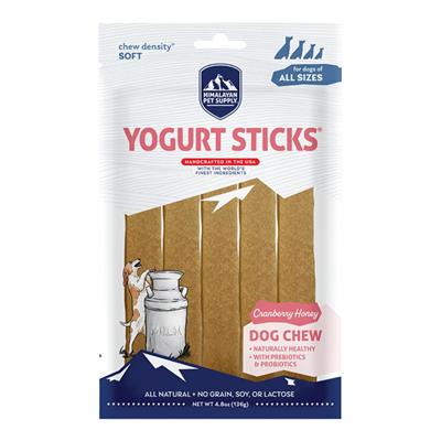 Himalayan Dog Yogurt Sticks Cranberry 4.8oz.