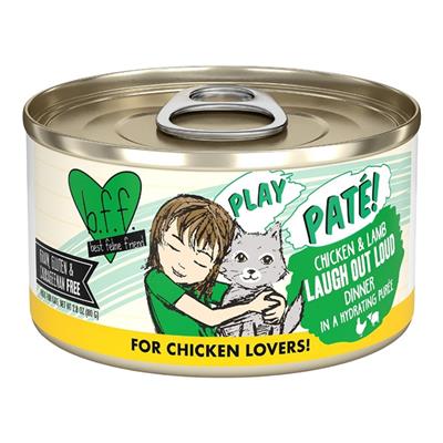 BFF Cat Play Pate Laugh Out Loud Chicken 2.8oz. - (Case of 12)