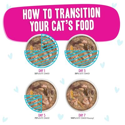 BFF Cat Omg Gravy Lots Luck Duck & Tuna 5.5oz. - (Case of 8)