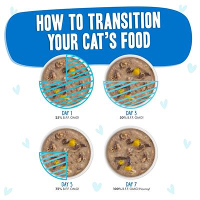 BFF Cat Omg Gravy Love Munchkin Chicken 2.8oz. - (Case of 12)