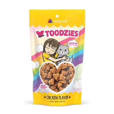 BFF Cat Toodzies Crunchy Chicken Treats 2oz.