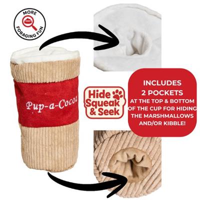 HuggleSnuffles Pup-a-Cocoa Enrichment Toy