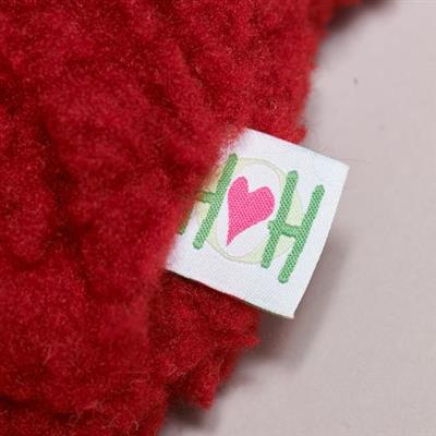 Jolly Red HuggleFleece® Bone