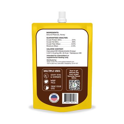 Pawnut Butter with BuzzyBee Recipe 6 oz pouch