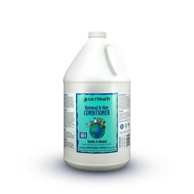 earthbath® Oatmeal & Aloe Itch Relief Conditioner, Vanilla Almond, 128 oz